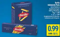 diska Barilla italienische Pasta Angebot