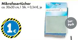 TEDi Mikrofasertücher 3er- Pack Angebot