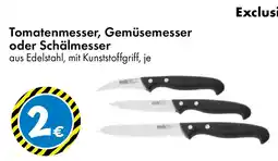 TEDi Exclusive Line Tomatenmesser, Gemüsemesser oder Schälmesser Angebot