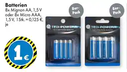 TEDi Batterien AA o. AAA Angebot