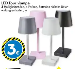 TEDi LED Touchlampe Angebot