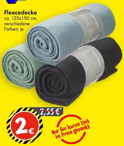 TEDi Fleecedecke Angebot
