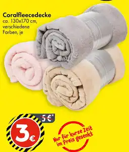TEDi Coralfleecedecke Angebot