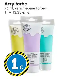 TEDi Acrylfarbe Angebot