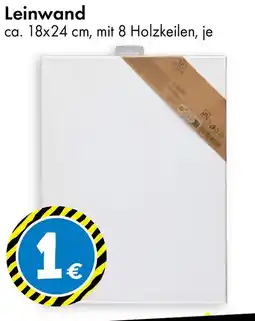 TEDi Leinwand Angebot
