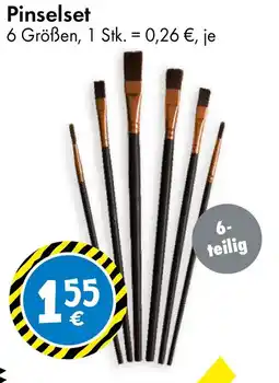 TEDi Pinselset 6- teilig Angebot