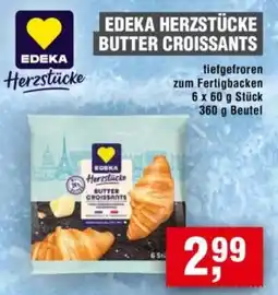 Handelshof EDEKA Herzstücke BUTTER CROISSANTS Angebot