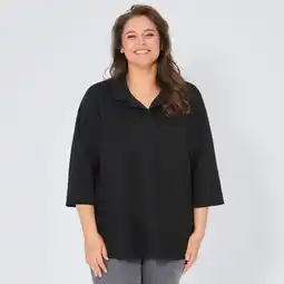 NKD Damen-Shirt mit Polo-Kragen, große Größen Angebot