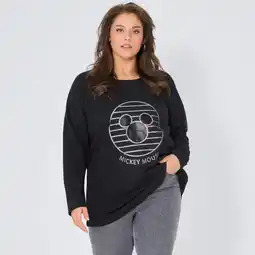 NKD Damen-Sweatshirt mit Mickey-Mouse-Motiv, große Größen Angebot