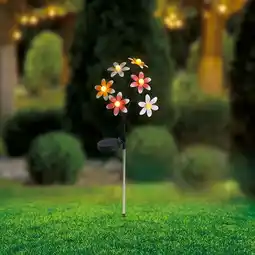 NKD Solarstab Metallblüten, Höhe ca. 75 cm Angebot