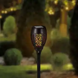 NKD Solar-Fackel mit Flammen-Effekt, Ø ca. 9,5 cm Angebot