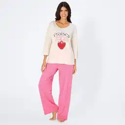 NKD Damen-Schlafanzug mit Frontaufdruck Angebot