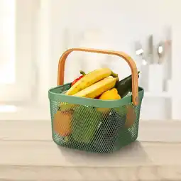 NKD Aufbewahrungskorb mit Bambus-Griff, ca. 24,5x24,5x17,5 cm Angebot