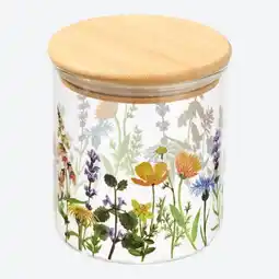 NKD Vorratsglas mit Bambusdeckel in verschiedenen Größen Angebot