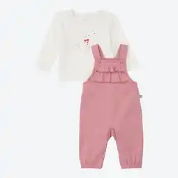 NKD Baby-Mädchen-Set mit Hunde-Motiv, 2-teilig Angebot