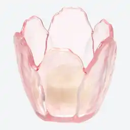 NKD Teelichthalter aus Glas, Ø ca. 8,2 cm Angebot