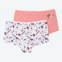 NKD Kinder-Mädchen-Panty mit hohem Baumwollanteil, 2er-Pack Angebot