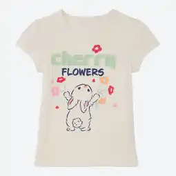 NKD Kinder-Mädchen-T-Shirt mit Frontaufdruck Angebot