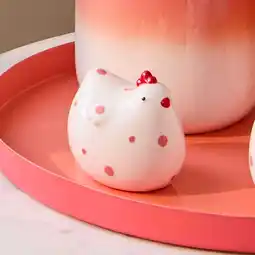 NKD Deko-Huhn aus Keramik, ca. 6,5x6x7 cm Angebot