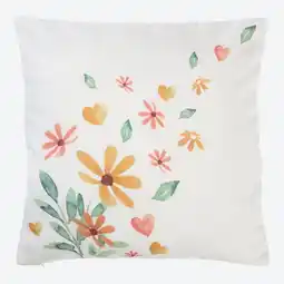 NKD Kissenhülle mit Blumen-Motiv, ca. 40x40 cm Angebot