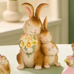 NKD Deko-Hasenpaar, ca. 8,5x11x15 cm Angebot