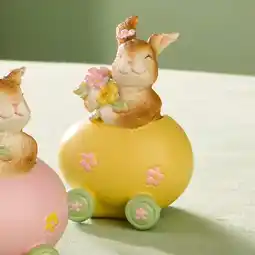 NKD Deko-Hase aus Polyresin, ca. 5,5x6,5x8,5 cm Angebot