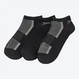 NKD Slazenger Damen-Sport-Sneaker-Socken mit Dehnungszone, 3er-Pack Angebot