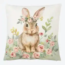 NKD Kissenhülle mit Hasen-Motiv, ca. 40x40 cm Angebot