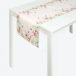 NKD Tischläufer mit Blumenmuster, ca. 40 x 140 cm Angebot