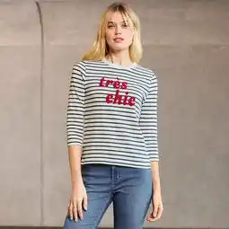 NKD Damen-Langarmshirt mit Frontaufdruck Angebot