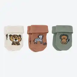 NKD Baby-Newborn-Jungen-Socken mit Tier-Motiven, 3er-Pack Angebot