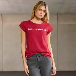 NKD Damen-T-Shirt mit Frontaufdruck Angebot