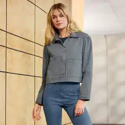 NKD Damen-Jeansjacke mit Stickerei Angebot