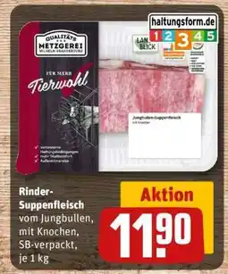 REWE Rinder Suppenfleisch Angebot
