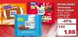 Kaufland RITTER SPORT Schokolade Bunte Vielfalt Angebot