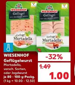 Kaufland WIESENHOF Geflügelwurst Angebot
