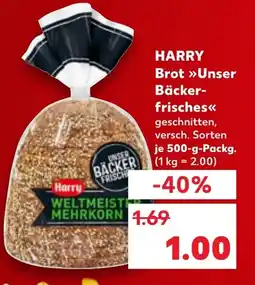 Kaufland HARRY Brot Unser Bäckerfrisches Angebot