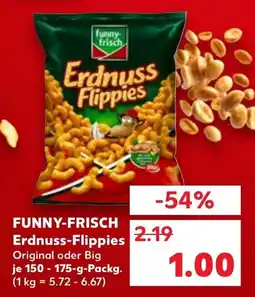 Kaufland FUNNY-FRISCH Erdnuss-Flippies Angebot