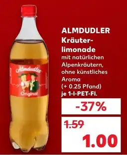 Kaufland ALMDUDLER Kräuterlimonade Angebot