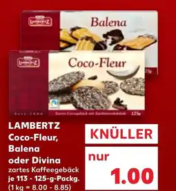 Kaufland LAMBERTZ Coco-Fleur, oder Divina Angebot