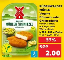 Kaufland RÜGENWALDER MÜHLE Vegane Pfannen- oder Grillprodukte Angebot