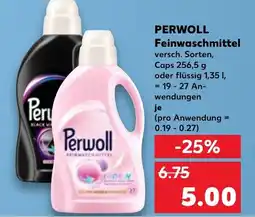 Kaufland PERWOLL Feinwaschmittel Angebot