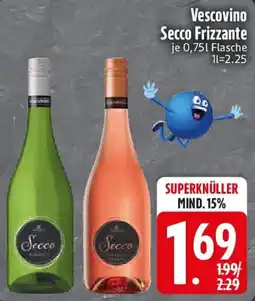 Edeka Vescovino Secco Frizzante Angebot
