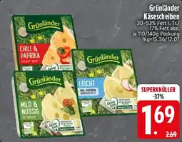 Edeka Grünländer Käsescheiben Angebot