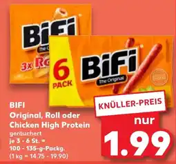 Kaufland BIFI Original, Roll oder Chicken High Protein Angebot