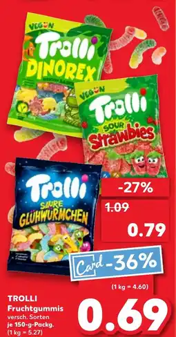 Kaufland TROLLI Fruchtgummis Angebot