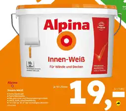 Globus Baumarkt Alpina Innen-Weiß Angebot