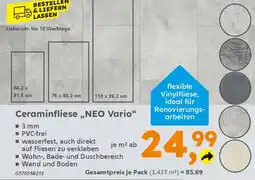 Globus Baumarkt Ceraminfliese,,NEO Vario" Angebot