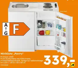 Globus Baumarkt Miniküche,,Pantry" Angebot