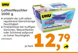 Globus Baumarkt UHU Luftentfeuchter 1000 g Angebot